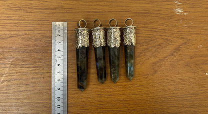 Daily Elegance: Unique Labradorite Tibetan Silver Pendant, Handmade in Nepal, Pendant for Necklace, Artisan Healing Jewelry, Gift ideas