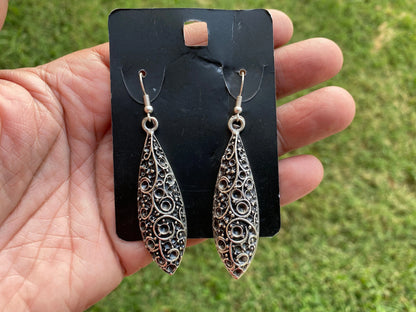 Elegant Designs Earrings, Antique Silver Plated Earrings, Boho Earrings, Ethnic Earrings, Tribal Earrings, Ethnic Jewelry, Egyptian Jewelry