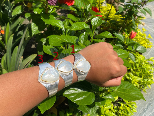 Everyday Wear Bracelet: Handcrafted for Inner Peace, Your travel companion, Healing Support, Natural sea Shell, Two tone Bracelet, Unisex.