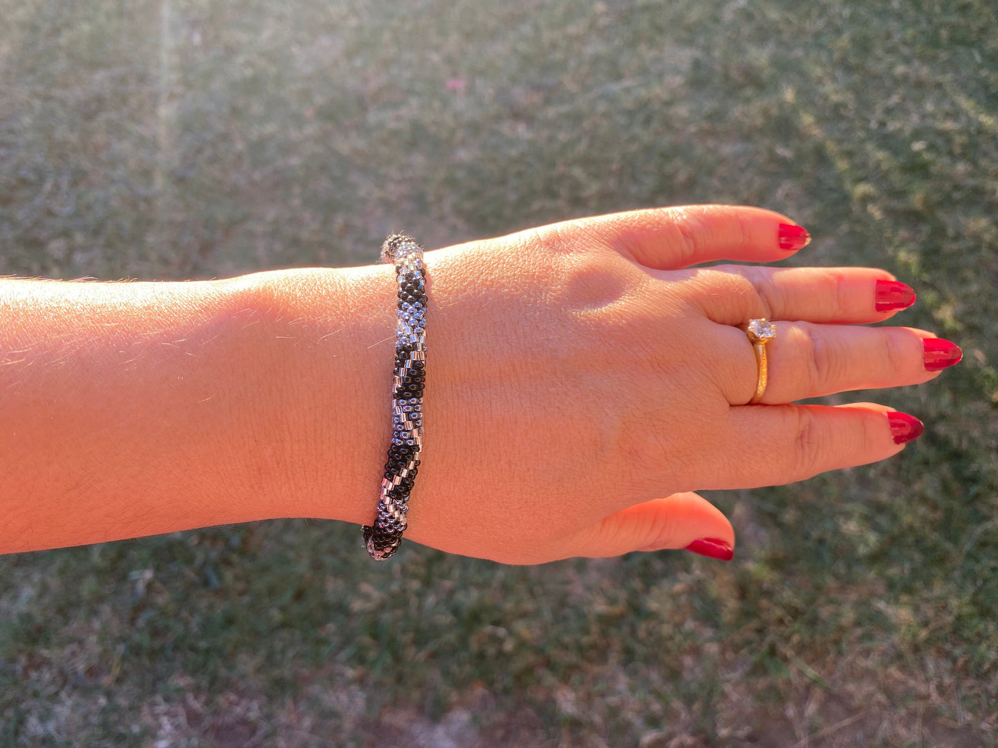 Friendship Boho Bracelets, Seed Bead Bracelet, One Size Fits Most, Colorful Nepal Bracelets, Hand woven Bracelet, Gift Idea