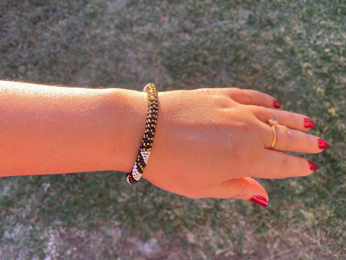 Friendship Boho Bracelets, Seed Bead Bracelet, One Size Fits Most, Colorful Nepal Bracelets, Hand woven Bracelet, Gift Idea