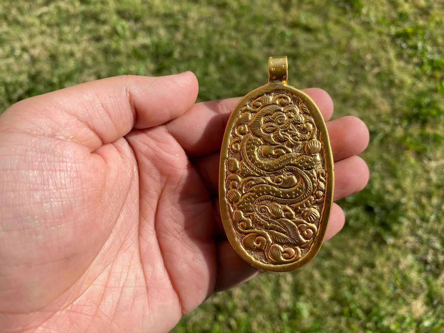 Hand Carved Leo Zodiac Sign Bone Pendant, 18K Matte Gold Overlay, Horoscope Medallion, Astrological Sign, Lion Zodiac Symbol, Zodiac Jewelry