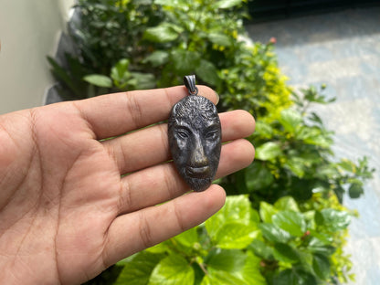 Large Tibetan Buffalo on Silver Overlay Brass Pendant | Boho Jewelry, Unisex Wear, Daily Wear, Gift, Animal Pendant, Animal Lover's Jewelry