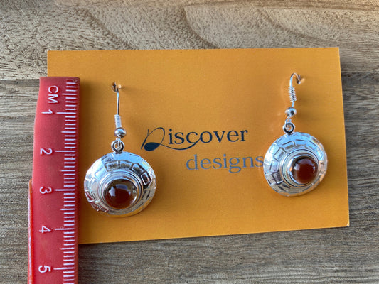 Moonstone Gemstone Silver Overlay Earring, Birthstone, Birthday Gift for Girlfriend, Dangle Earring, Gemstone Earrings, Bridesmaid Earring
