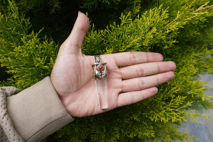 Unique Cross Shaped Pendants for daily wear, Handmade Tibetan Silver Pendant, Natural Gemstone Pendant, Floral Design, Aesthetic Gift ideas.