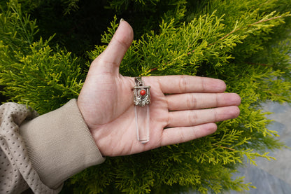 Unique Cross Shaped Pendants for daily wear, Handmade Tibetan Silver Pendant, Natural Gemstone Pendant, Floral Design, Aesthetic Gift ideas.