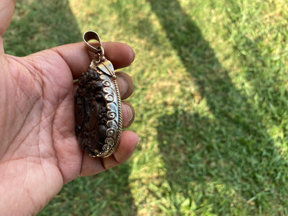 Pisces Zodiac Symbol Tibetan Silver Pendant, Black Obsidian, Fish Symbol Pendant, Birth Sign Jewelry, Horoscope Inspired, Astrology Jewelry