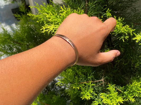 Pure Copper Bracelet, Oval shaped copper bracelet, Bracelet for Daily wear, Meditation, Positivity, Fashion. Handmade copper bracelet