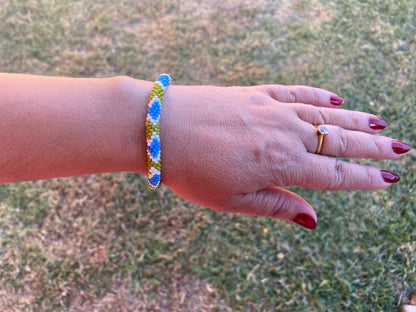 Seed Bead Bracelet, Colorful Nepal Bracelets, Friendship Boho Bracelets, Crafted With Love, Hand woven Bracelet, Gift Idea