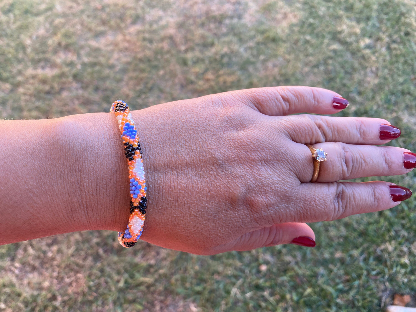 Seed Bead Bracelet, Colorful Nepal Bracelets, Friendship Boho Bracelets, Crafted With Love, Hand woven Bracelet, Gift Idea