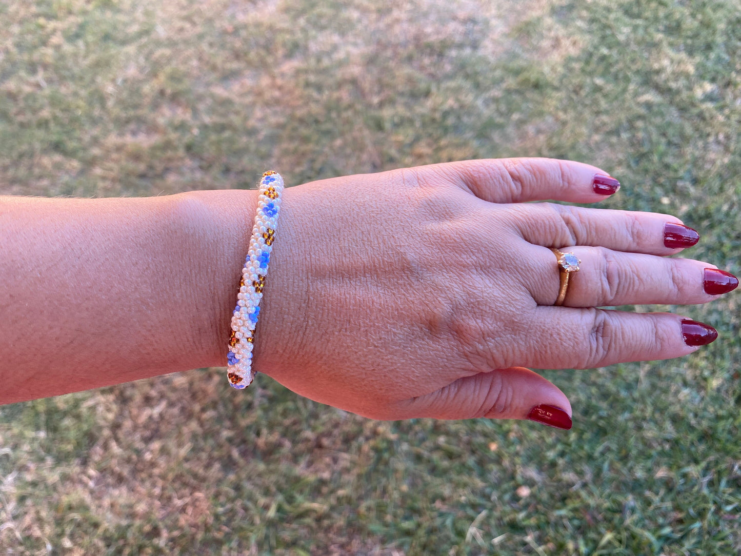 Seed Bead Bracelet, Colorful Nepal Bracelets, Friendship Boho Bracelets, Crafted With Love, Hand woven Bracelet, Gift Idea