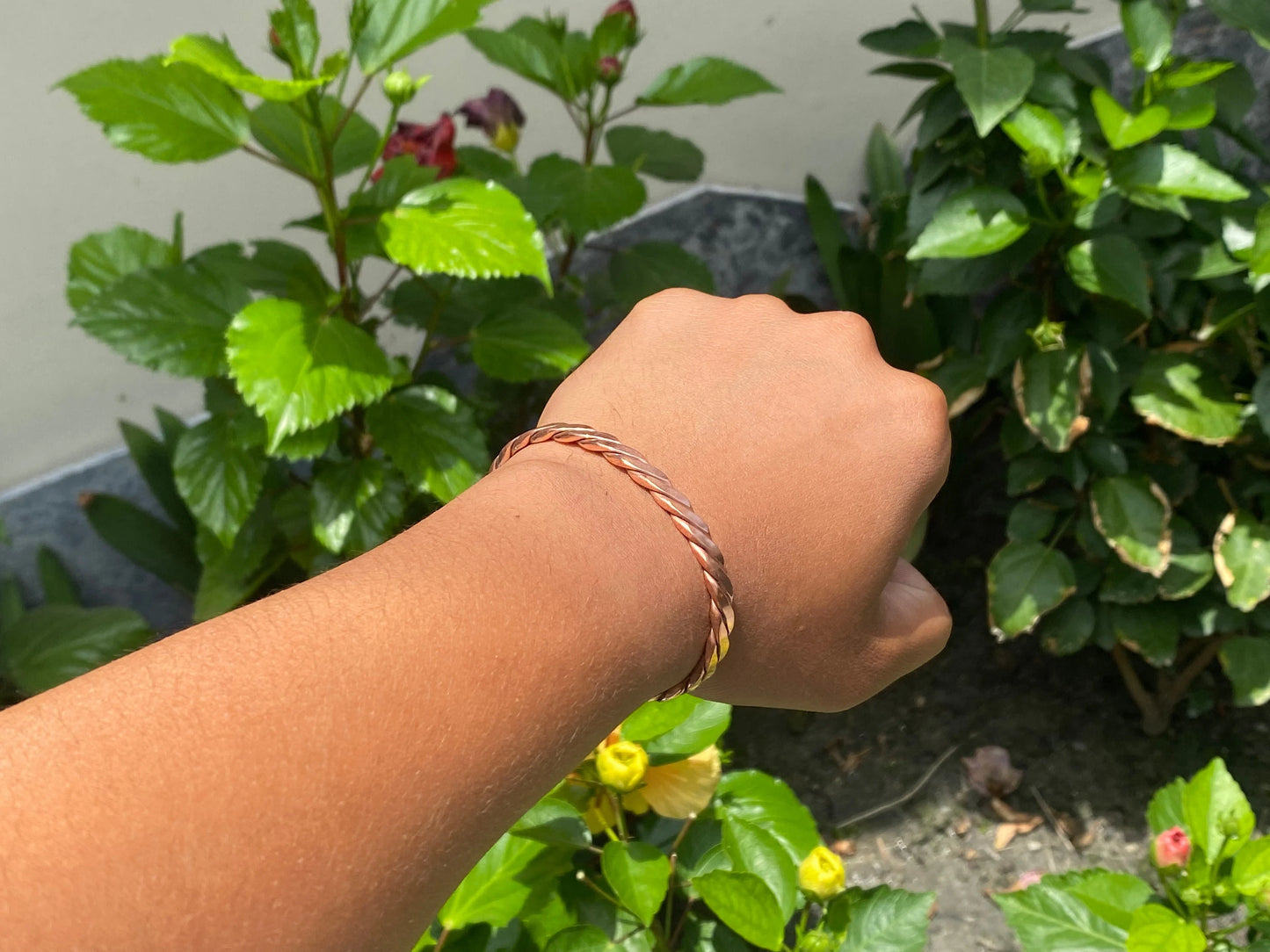 Twisted Pure Copper Bangles, Unisex Bangle, Daily wear Bracelet, Bracelet for Fashion, Healing, meditation, inner peace, Perfect gift idea.