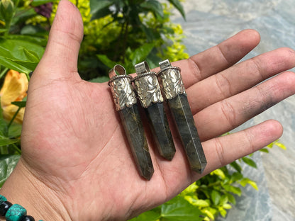 Unique Handmade Pendant, Pointed Pendant, Pendant for Daily Wear, Unisex Pendant, Healing Pendant, Gift ideas.