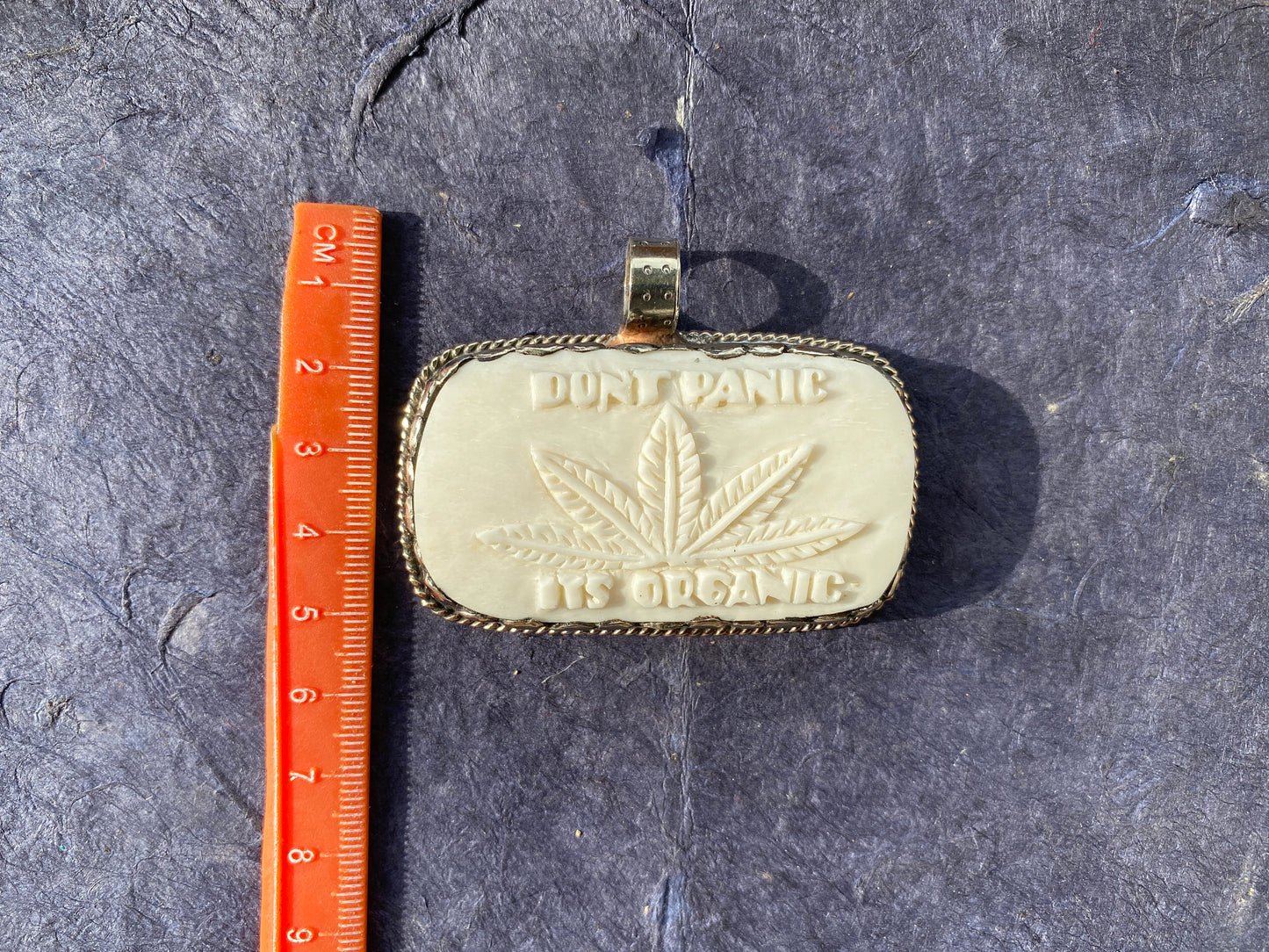 Weed Lovers Pendant, Hand Carved Bone Tibetan Silver, Marijuana Jewelry, Funny Jewelry,  Cannabis Leaf Pendant, Cannabis Pendant, Pot, CBD