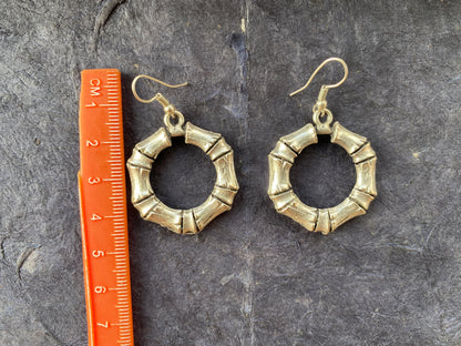 Elegant Matte Silver Plated Lead & Nickel Free Turkish Design Earrings, Dangle Earrings, Arabic Earring, Ancient Gypsy Earring, Light Weight