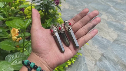 Unique Handmade Pendant, Pointed Pendant, Pendant for Daily Wear, Unisex Pendant, Healing Pendant, Gift ideas.