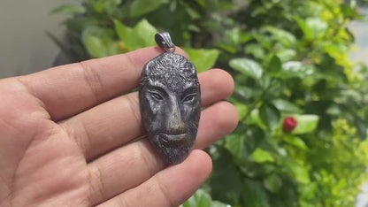 Large Tibetan Buffalo on Silver Overlay Brass Pendant | Boho Jewelry, Unisex Wear, Daily Wear, Gift, Animal Pendant, Animal Lover's Jewelry